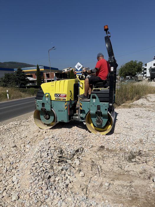 БАГЕР JCB 3.5t,САМОСВАЛ с кран 12t,БУС с борд ,ВАЛЯК