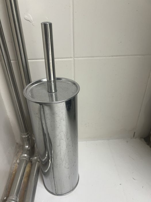 Ерш для туалета хром в отличном состоянии