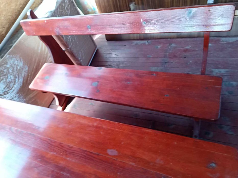 Баварски маси с пейки