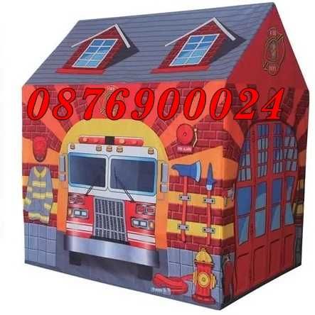 ПРОМО! Детскa палатка Къща за игра Сафари с животни джунгла Играчка