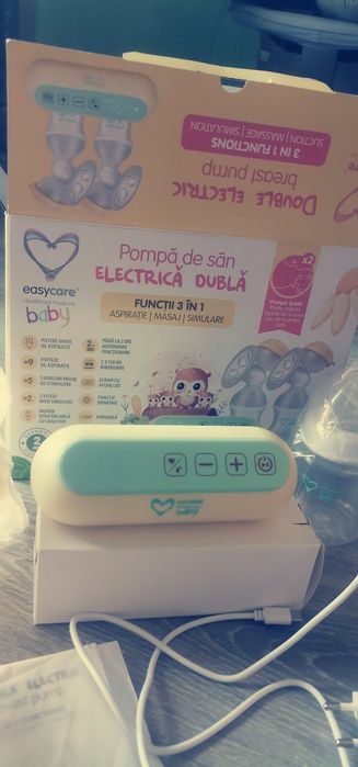 Pompa de san electrica dubla, 3 in 1