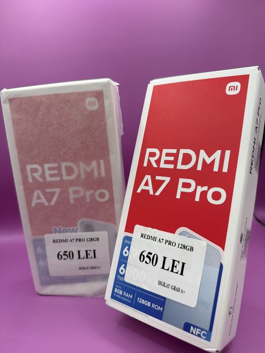 Redmi A7 Pro 128GB Nou •Matei Amanet Margeanului•
