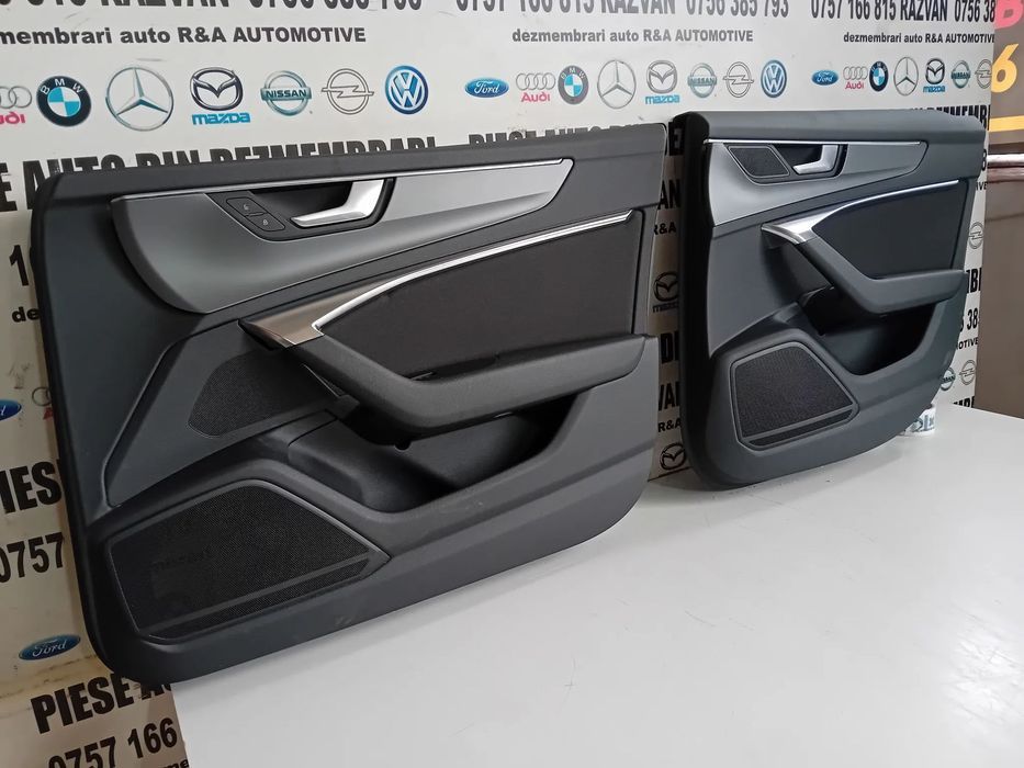 Fata Tapiterie Usa Dreapta Fata Spate Audi A6 4K C8 Cu Lumini Ambientale LED