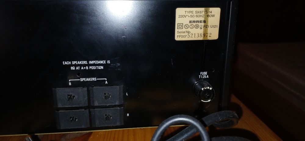 Ресивър ERRES HIFI sound project TA 6000 .Philips.1978г.