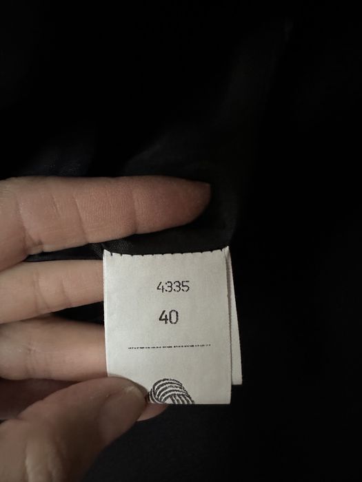 Vand sacou negru lana virgina si casmir M