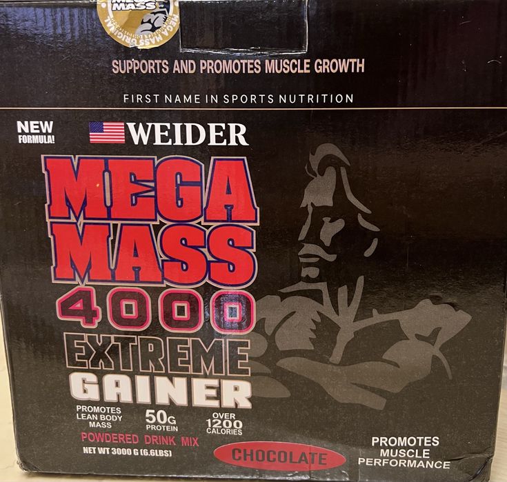 Wheider mega mass 4000 extreme grainer 3 kg