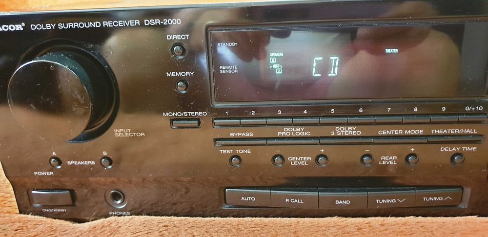 Monacor DSR-2000 amplituner 2X100W pe 8 Ohm