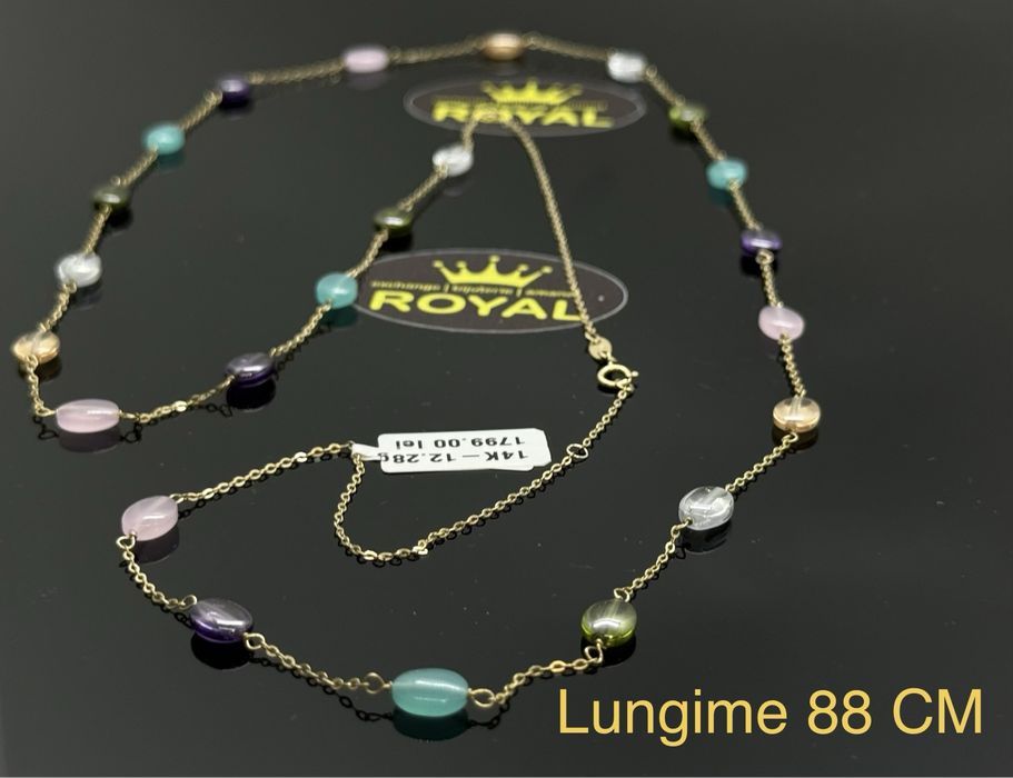Bijuteria ROYAL : Lant AUR 14K NOU / 12.28 GR