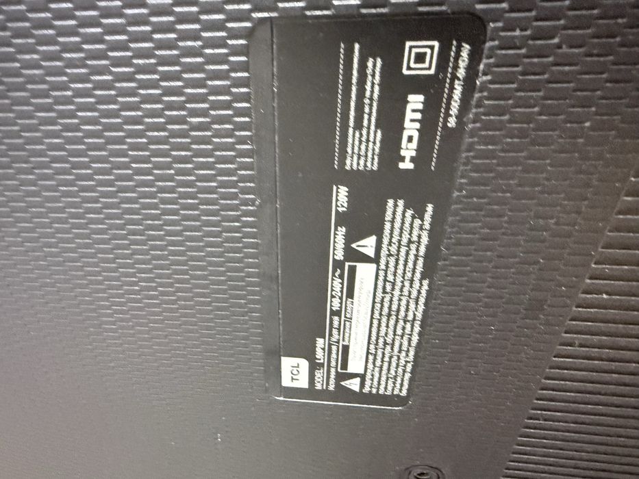 Телевизор TCL model L50p8M
