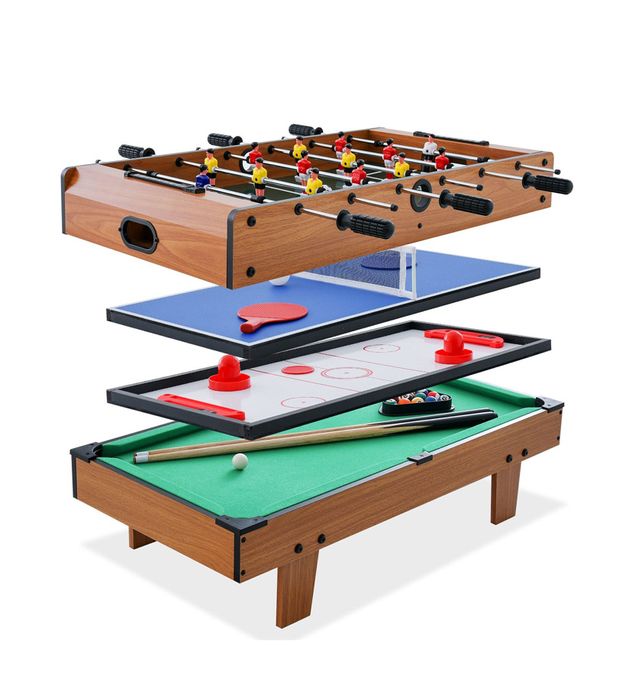 4 в 1 мултифункционална детска игрална маса