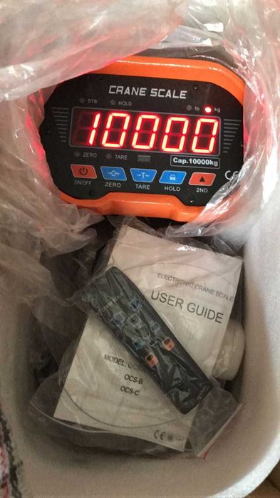 Электронные крановые весы 10 тонн