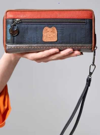 Нов дамски портфейл Anekke/ кожено портмоне Анеке - Испания