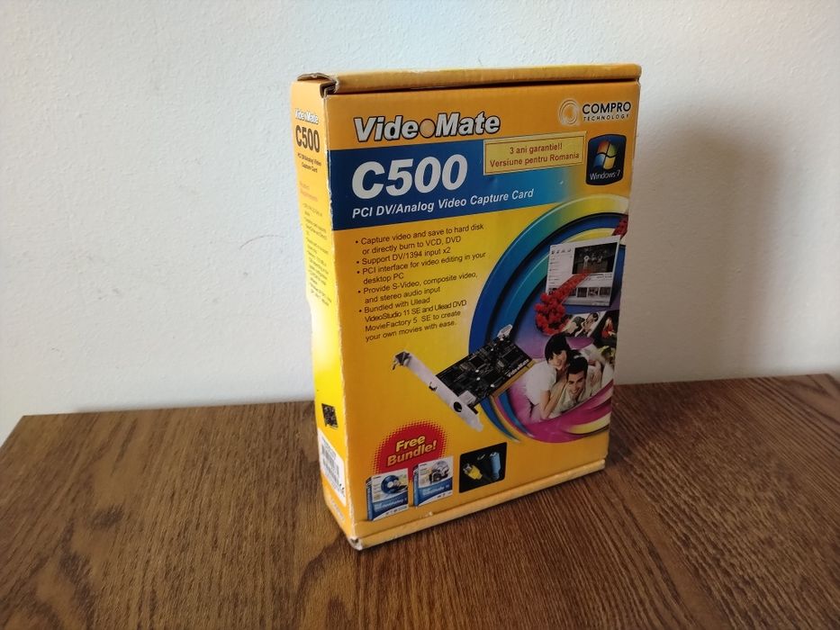 Placă de captură analog și digitală VideoMate C500