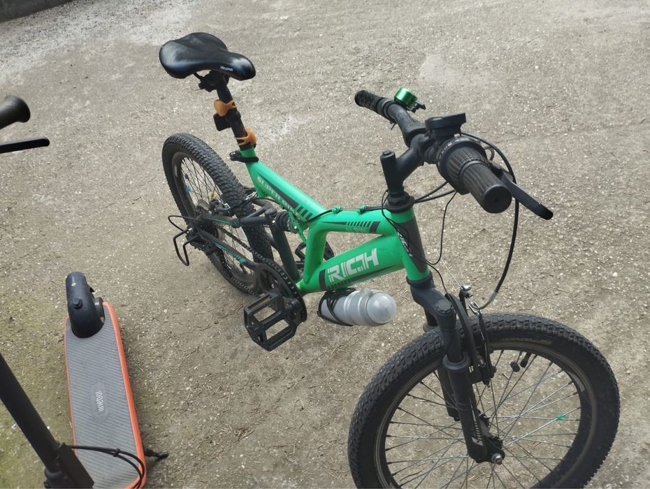 Vand bicicleta Rich Alpin si  trotineta electrica pt copii