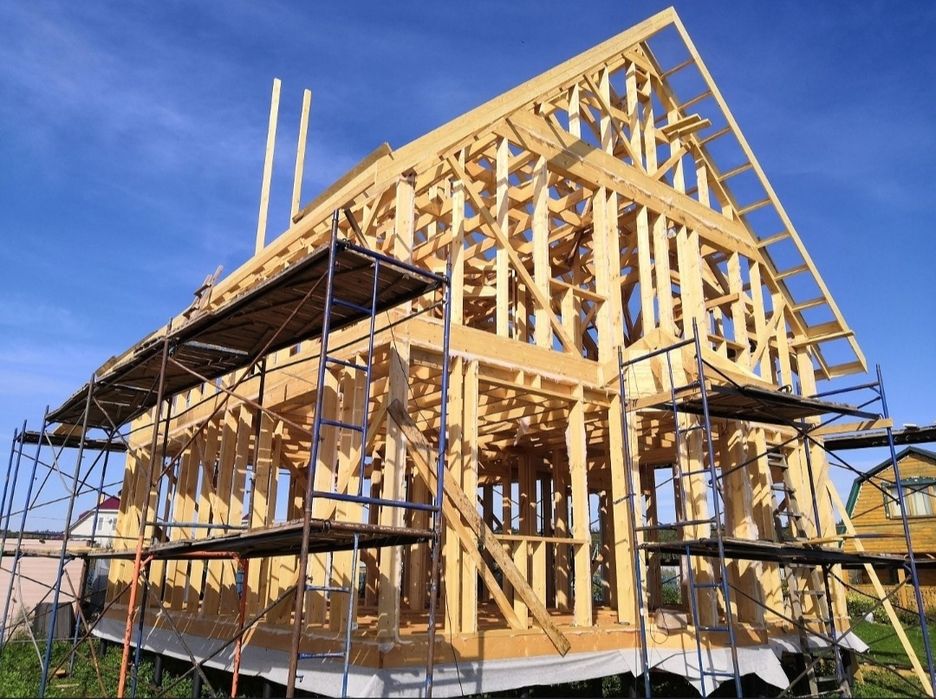 строим каркасный дом
