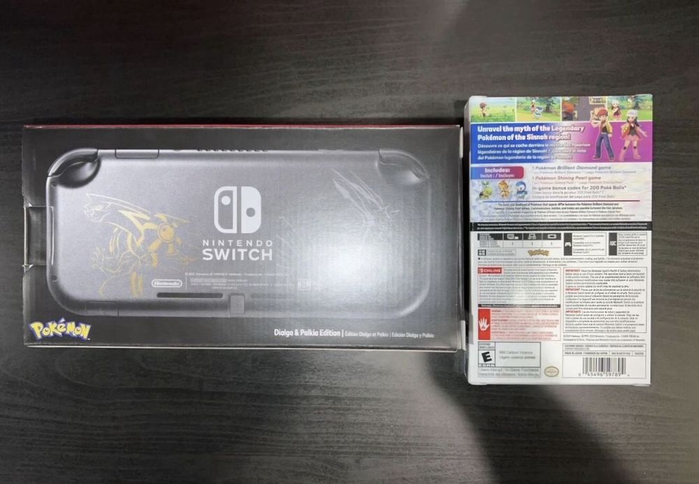 Nintendo Switch Lite Pokémon Dialga & Palkia Edition