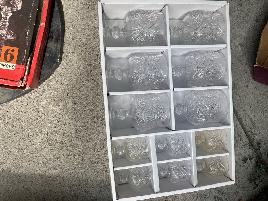 Посуда сервиз стекло