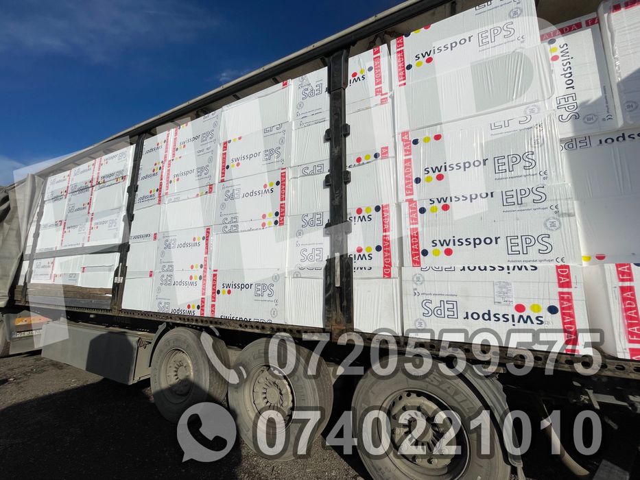 Polistiren expandat grafitat- eps80, eps 100 livrare rapida- Stoc!
