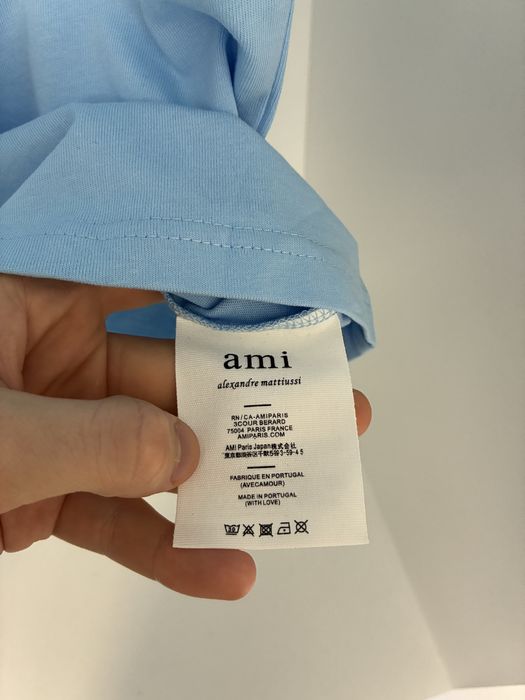 Tricou Ami Paris Albastru M