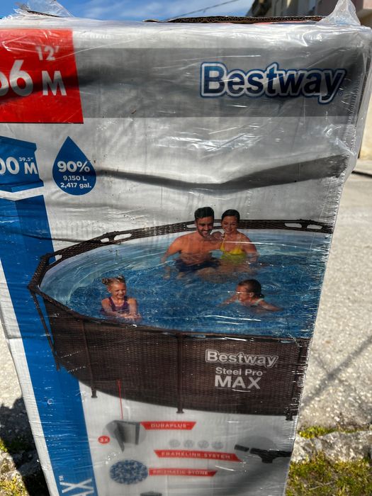 Продавам басейн Bestway Steel Pro MAX 3.66 м – комплект