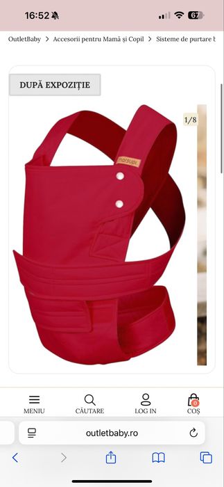 Sistem de purtare - Marsupi (S/M)