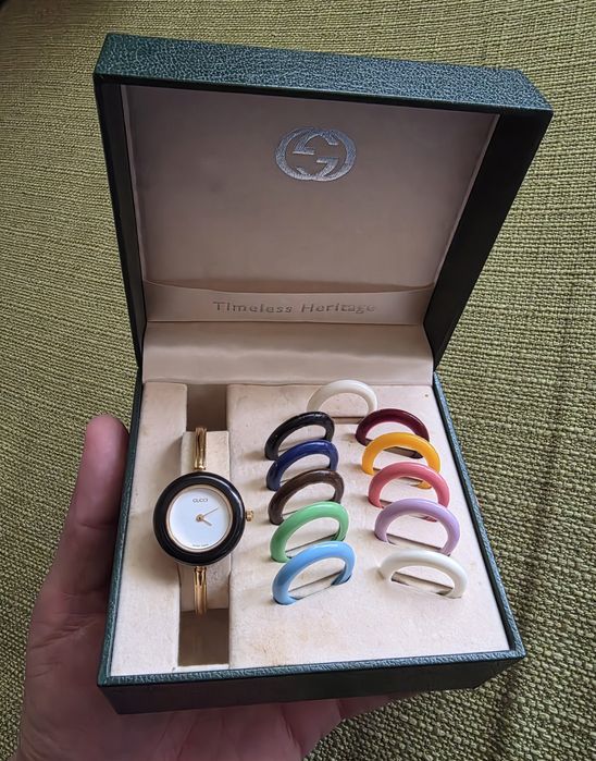 Ceas Gucci Change Bezel 11/12.2 De Dama Original Swiss Made Vintage Retro Original