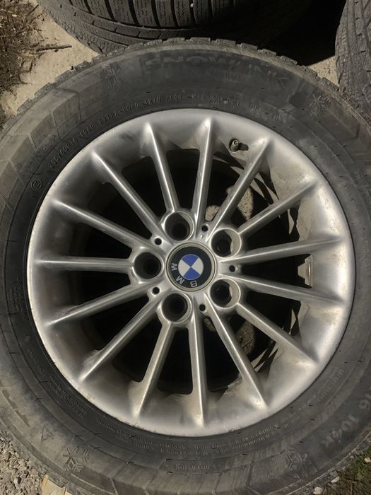 Диски бмв е39 на зимней резине