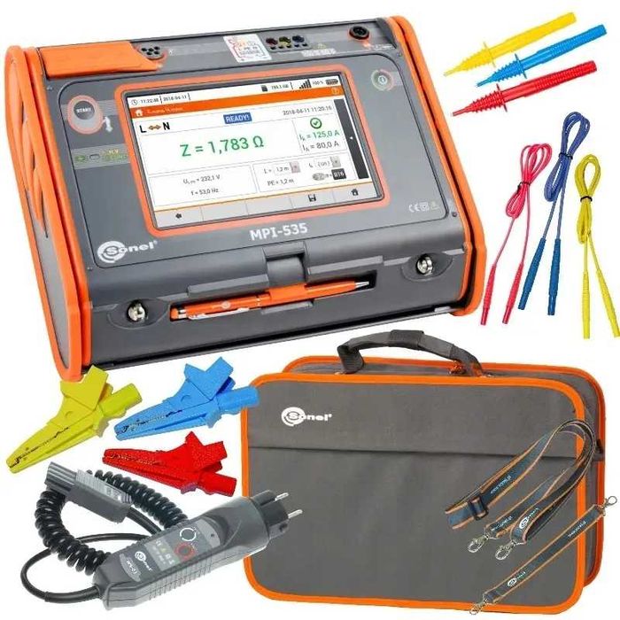 Aparat SONEL MPI 535 cu Touch-screen