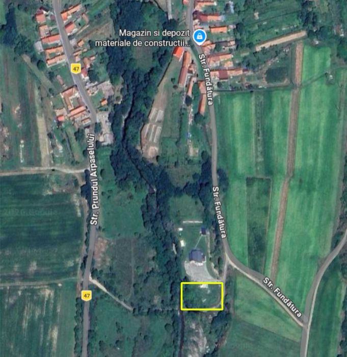 Oportunitate: Vand teren de 1100 mp, deosebit, in localitatea Arpasu de Sus, la poalele Muntilor Fagaras