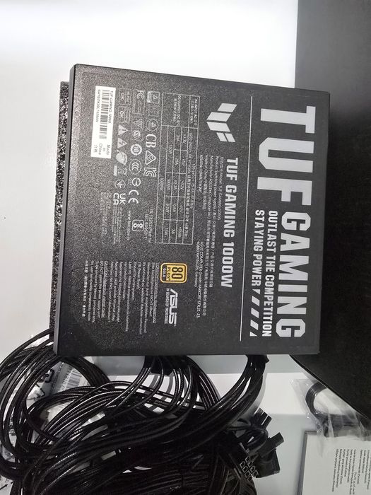 Sursa modulara ATX Asus TUF gaming 1000g 1000w  80+ Gold, NOUA