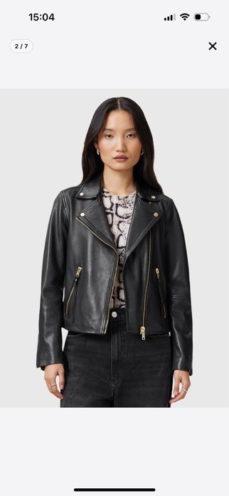 Кожено яке Allsaints - размер S