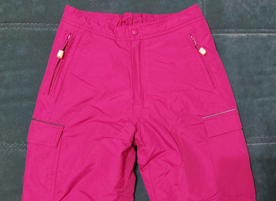 Ски панталон цикламено розов за момиче до 14 год.