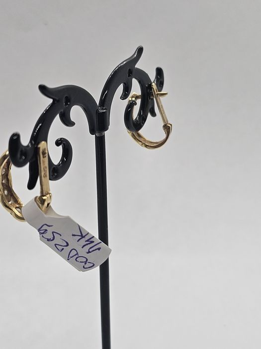 Vand cercei din aur 14 k 4.27 g cod 259