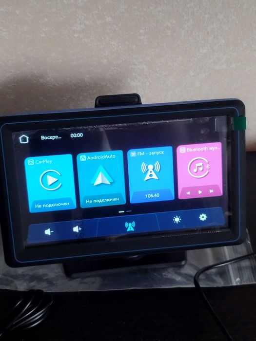 Ecran auto Wireless Carplay, 7 inch, touchscreen, control vocal, Bluetooth