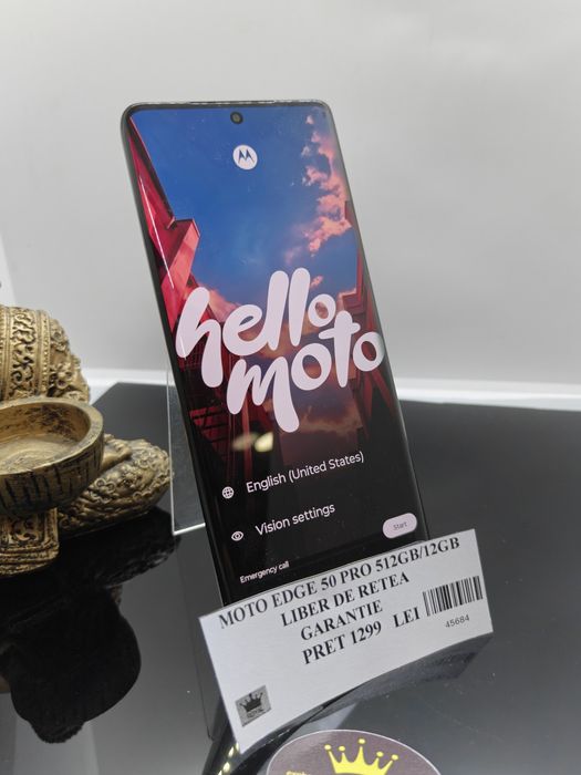Amanet Royal: Moto Edge 50 Pro/512gb/12gb/liber de retea