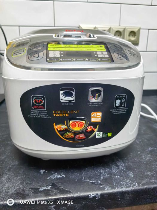 Multicooker Tefal Advanced RK812110, 45 programe