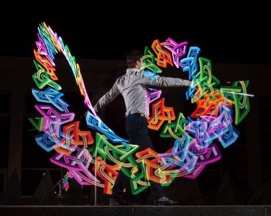 Пиксельное шоу ATON. PIXEL SHOW