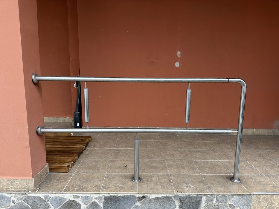 Balustrada inox terasa si scari