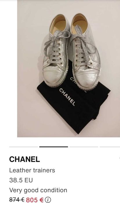 Vand adidași Chanel!