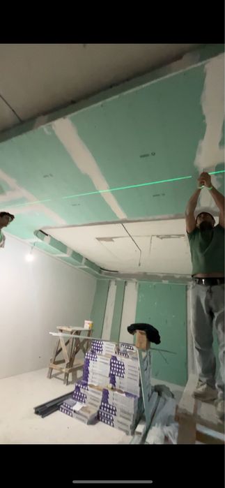 Подготовка стен под к4