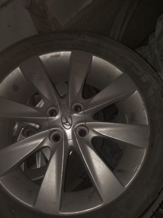 Диски на хюндай с шинами