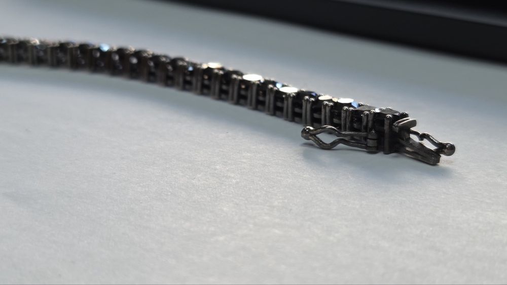 Tennis Bracelet Black Diamonds HRD 20.90ct