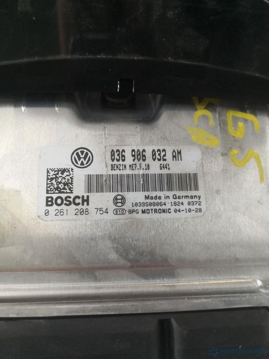 Kit Pornire Volkswagen Golf V (1K1) [ 2003 - 2009 ] 16V (Bca) 55Kw|75Hp Bosch 0261208754 Oem 036906032Am