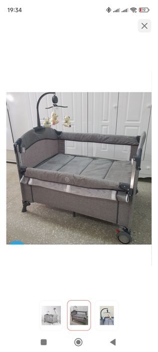 Детская кроватка манеж