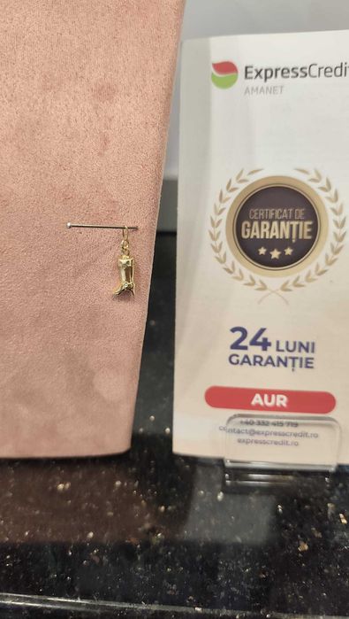 Medalion aur 18K 0.65g (Iulius Mall)(B-571) Garantie 2 ani!