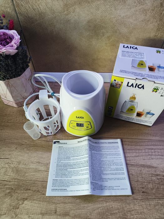 Incalzitor digital cu aburi pentru biberoane Laica BC1004