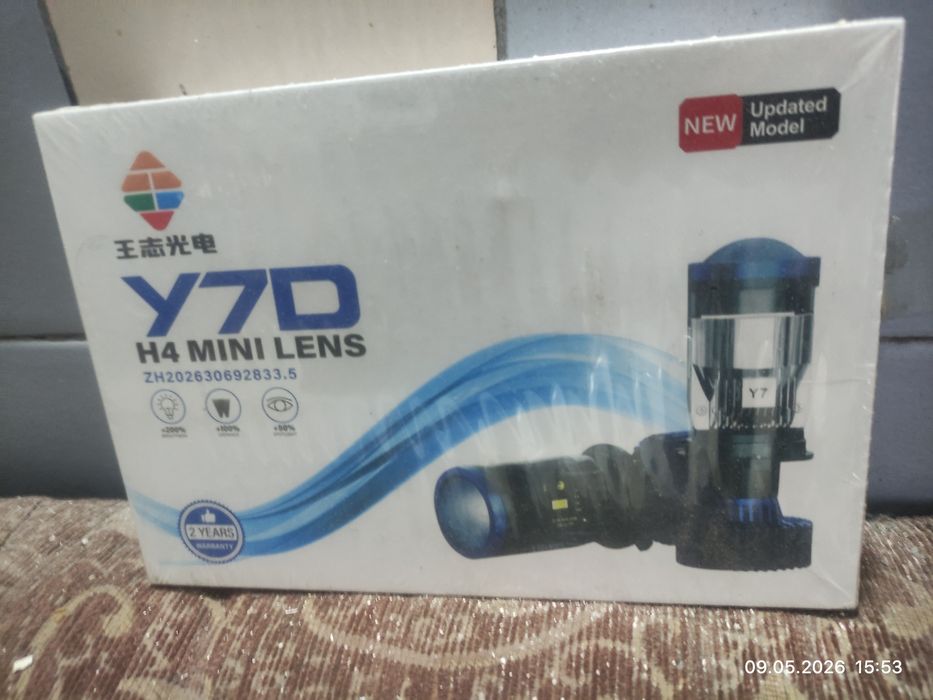 Y7D h4 mini led xolari yegi ochlmagan
