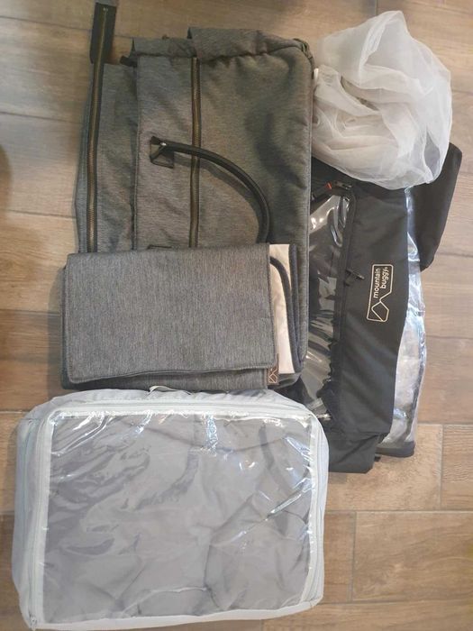 Mountain Buggy Duet V3 Luxury Collection количка за близнаци породени