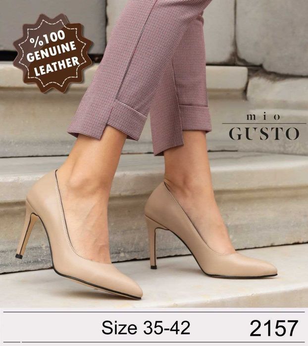 Туфли кожаные, MIO GUSTO турецкий бренд , 40 размер новые