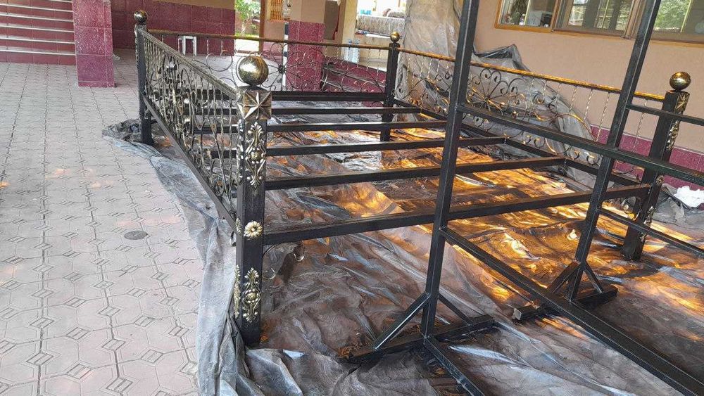 Сварочные работы, ковка: железные ворота/двери/решетки/скамейки/перила